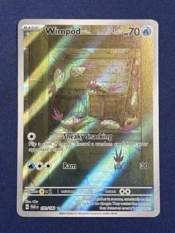 Pokemon TCG Wimpod Paradox Rift 191/182 Holo Illustration Rare NM/M Condition - Image 2