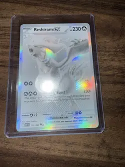 Reshiram ex #173/086 Pokemon Card TCG White Flare English BWR Pack Fresh Mint/NM - Image 3