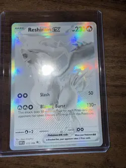Reshiram ex #173/086 Pokemon Card TCG White Flare English BWR Pack Fresh Mint/NM - Image 4