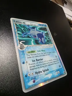 Pokemon TCG Latios EX Dragon Frontiers Holo Rare Card 96/101 Delta Species EX - Image 1