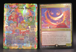 Magic MTG Cheer Happy Holidays 2025 + Duel Masters Holy Party Night Promo Cards - Image 1