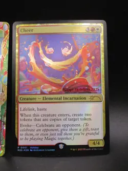 Magic MTG Cheer Happy Holidays 2025 + Duel Masters Holy Party Night Promo Cards - Image 3