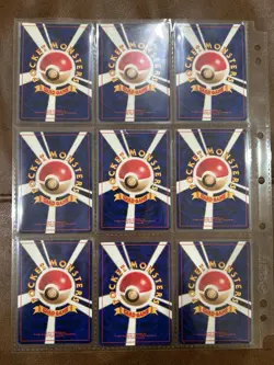 Pokemon Japanese Neo Genesis 1999 9-Card Promo Binder (3 HOLO) - Image 3