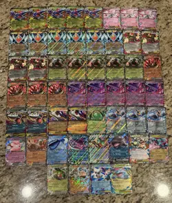 Pokemon TCG Bulk Ex Lot 52 Cards EX Holos - Image 1