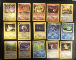 Pokemon Team Rocket Lot of 33 Cards WOTC 2000 Vintage No Doubles & Nm/lp - Image 1