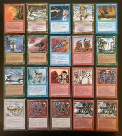 Magic The Gathering Ice Age 20 Card Lot - Image 1