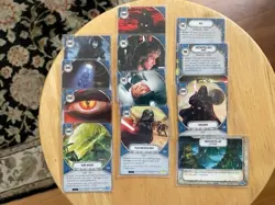 Star Wars Destiny Smash Deck elite Savage O. phase III 15 card set blue villain - Image 2