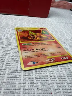 Pokemon TCG Charizard 103/100 Stormfront Holo Card Secret Rare Lp - Image 4
