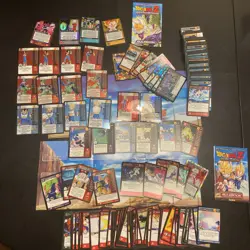 Dragon Ball Z TCG Perfection Panini 2015/16 Cards Foils Rare Large Lot 263 Total - Image 1