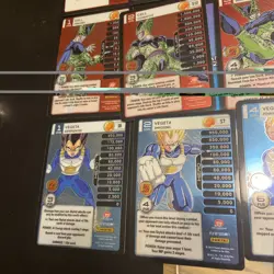 Dragon Ball Z TCG Perfection Panini 2015/16 Cards Foils Rare Large Lot 263 Total - Image 2