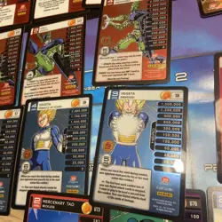 Dragon Ball Z TCG Perfection Panini 2015/16 Cards Foils Rare Large Lot 263 Total - Image 3