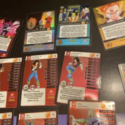 Dragon Ball Z TCG Perfection Panini 2015/16 Cards Foils Rare Large Lot 263 Total - Image 4