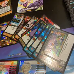 Dragon Ball Z TCG Perfection Panini 2015/16 Cards Foils Rare Large Lot 263 Total - Image 5