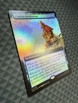 MTG Chakra Meditation #0179 Foil Ex. Art R Avatar: The Last Airbender: E-L (TLE) - Image 2