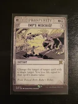 Imp's Mischief Outlaws of Thunder Junction: Breaking News Regular - Image 1