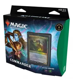 MTG Kaldheim - Elven Empire Commander Deck Magic The Gathering New Sealed - Image 1