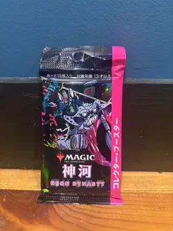 Magic Kamigawa Neon Dynasty Japanese Collector Booster Pack New Sealed MTG - Image 1