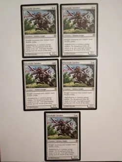 Kinsbaile Cavalier x4 - MTG - Knights vs Dragons - Magic the Gathering - Image 1