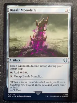Basalt Monolith - The Lord of the Rings Tales of Middle Earth (MTG) - Image 1