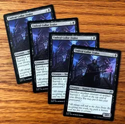 MTG 4x Umbral Collar Zealot x4 NM - Edge of Eternities, English - Image 1