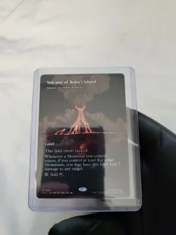 Volcano of Roku's Island (Borderless) Avatar: The Last Airbender - Magic MTG - Image 3