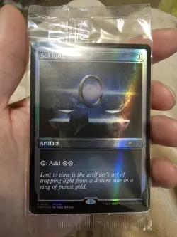 Sol Ring Buy-A-Box Promo Foil, Sealed, MTG TCG - Image 1
