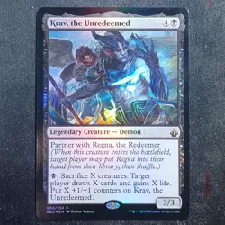 Krav, the Unredeemed - Foil Release Promo - Battlebond (MTG) - Image 1