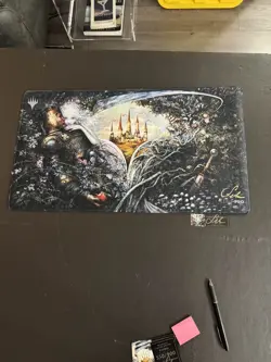 Seb McKinnon MTG Playmat: Throne of Eldraine, /900 SIGNED - Image 1