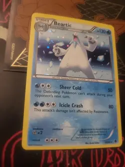 Pokemon TCG Emerging Powers Promos "Beartic" 30/98 Cosmos HOLO RARE NM - Image 2