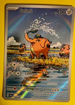 Pokemon TCG Cufant Holo Illustration Rare Full Art Shrouded Fable 076/064 - Image 1