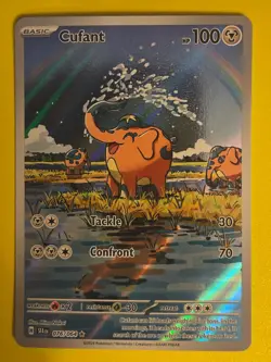 Pokemon TCG Cufant Holo Illustration Rare Full Art Shrouded Fable 076/064 - Image 3