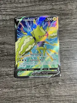 Pokemon Regieleki V Full Art 175/195 Silver Tempest Sword Shield Pokemon Card - Image 1