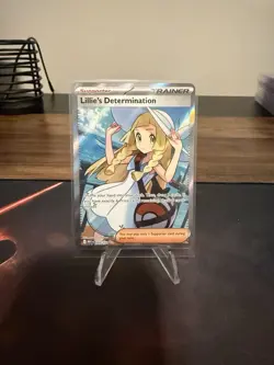 Pokemon TCG Mega Evolution Lillie’s Determination Full Art Trainer Card 169/132 - Image 1