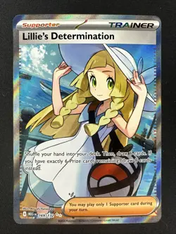 Pokemon Mega Evolution Lillie's Determination UR #169/132 - Image 1