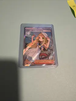 Pokemon TCG Lillie's Determination 169/132 Full Art Trainer Secret Rare NM Card - Image 1