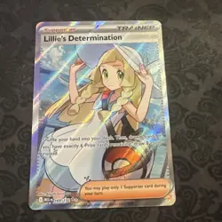 Pokemon Mega Evolution Lillie’s Determination 169/132 Ultra Rare - Image 1