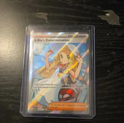 Lillie's Determination #169/132 ME01: Mega Evolution NM Pokemon TCG - Image 1