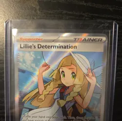 Lillie's Determination #169/132 ME01: Mega Evolution NM Pokemon TCG - Image 2