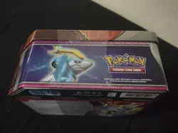 Pokemon Paradox Destinies Tin-Gouging Fire ex Tin w/5 Booster Packs New/Sealed - Image 2