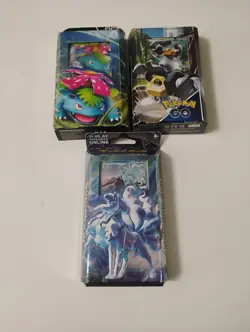Pokemon Alolan Ninetales/Melmetal/Venusaur Theme/Battle Decks - Image 1