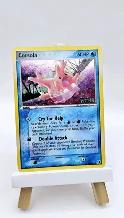 Pokemon TCG Corsola 37/115 EX Unseen Forces Reverse Holo STAMPED LP - Image 1