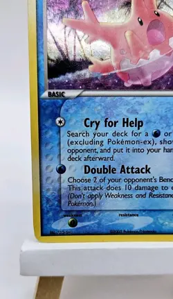 Pokemon TCG Corsola 37/115 EX Unseen Forces Reverse Holo STAMPED LP - Image 4