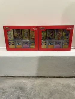 Pokemon TCG Scarlet & Violet 151 Mini Tin 4-Pack Lot Of 2 Sam’s Club Sealed - Image 1
