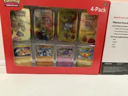 Pokemon TCG Scarlet & Violet 151 Mini Tin 4-Pack Lot Of 2 Sam’s Club Sealed - Image 4