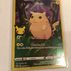 Pikachu Holo Pokemon Celebrations 25 Year Anniversary 005/025 - Image 2