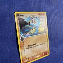 Pokemon TCG Horsea 50/101 Reverse Holo Rare Stamped - EX Dragon Frontiers NM - Image 2