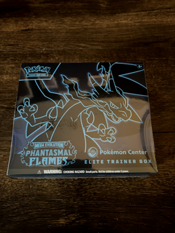 Phantasmal Flames Pokemon Center Exclusive PKC ETB Elite Trainer Box New Sealed - Image 1