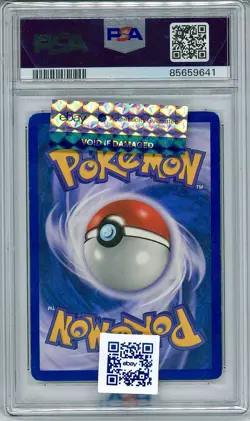 Rayquaza Gold Star 107/107 PSA 4 AMAZING SWIRL EX Deoxys Pokemon - Image 2