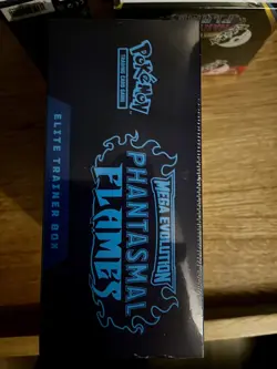Pokemon Mega Evolution Phantasmal Flames Booster Display Box and etb - Image 4