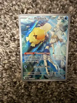 2025 Pokemon SV Destined Rivals DRI EN Misty's Psyduck #193/182 - Image 1